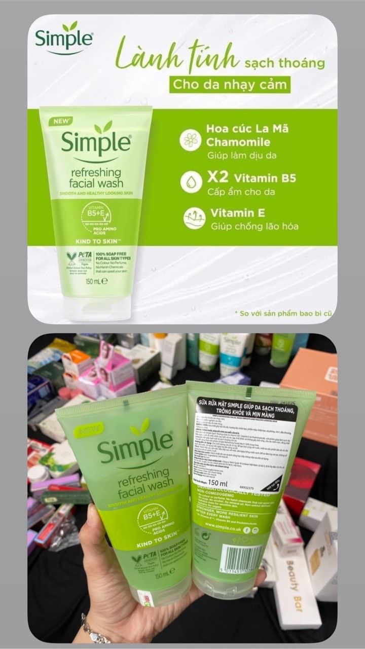 SỬA RỬA MẶT SIMPLE